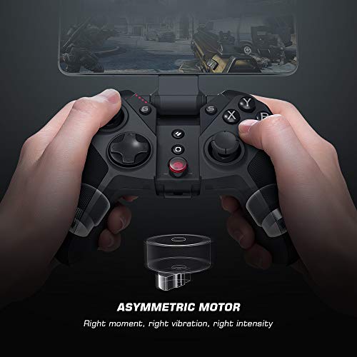 GameSir G4s – Mando de Bluetooth para Juegos, Controlador inalámbrico de 2.4 GHz, compatible con Smartphone / Tableta Android, Windows PC, PS3, Smart-TV, Samsung VR etc.