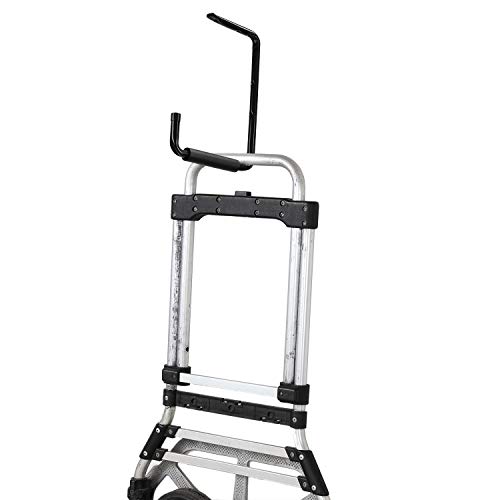 Ganchos de Garaje, 39 * 28cm Ganchos para Colgar Techo de Acero para Almacenamiento de Pared con EVA Revestimiento Antideslizante, Soporte Bici para Organizar Escaleras, Bicicletas, 2 Piezas/Negro