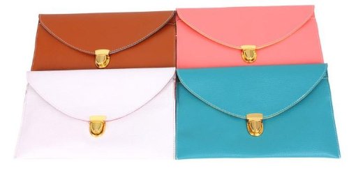 Gaorui - Bolso de mano para mujer, diseño de sobre de bandolera, color multicolor