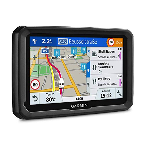 Garmin 580 MT-S, Navegador GPS para camión (Mapa Europa de por Vida), Negro, Gris, 5 Pulgadas