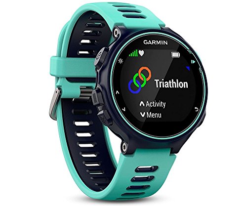 Garmin 735XT Forerunner Reloj multisport con GPS, Unisex adulto, Azul (Frost Blue), M