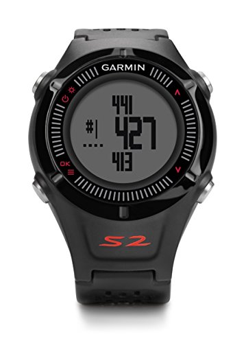 Garmin Approach S2 GPS Golf Watch with Worldwide Courses Black (Reacondicionado)