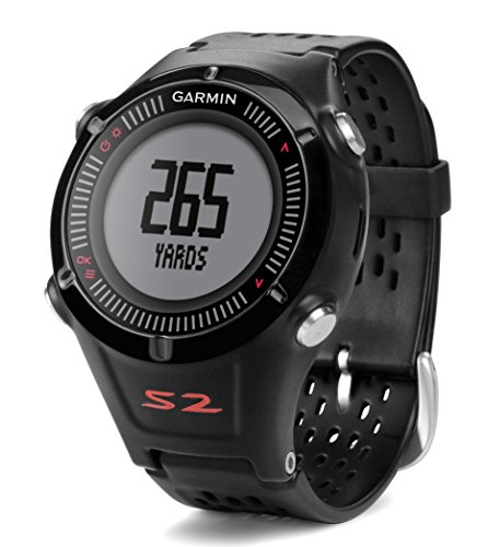 Garmin Approach S2 GPS Golf Watch with Worldwide Courses Black (Reacondicionado)