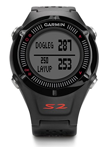 Garmin Approach S2 GPS Golf Watch with Worldwide Courses Black (Reacondicionado)