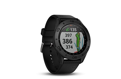 Garmin Approach S60 - Reloj de Golf con Correa de Silicon, GPS, color Negro
