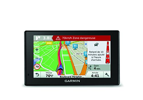 Garmin Drive 5 Plus MT-S - Navegador GPS para Coche, 5 Pulgadas, mapas de Europa 46 países, mapas de mapas, tráfico, Zonas de Peligro para la Vida, Wi-Fi Integrado