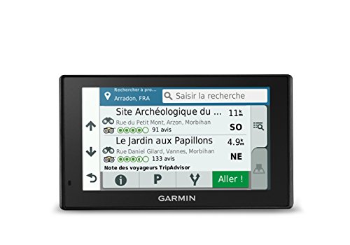 Garmin Drive 5 Plus MT-S - Navegador GPS para Coche, 5 Pulgadas, mapas de Europa 46 países, mapas de mapas, tráfico, Zonas de Peligro para la Vida, Wi-Fi Integrado