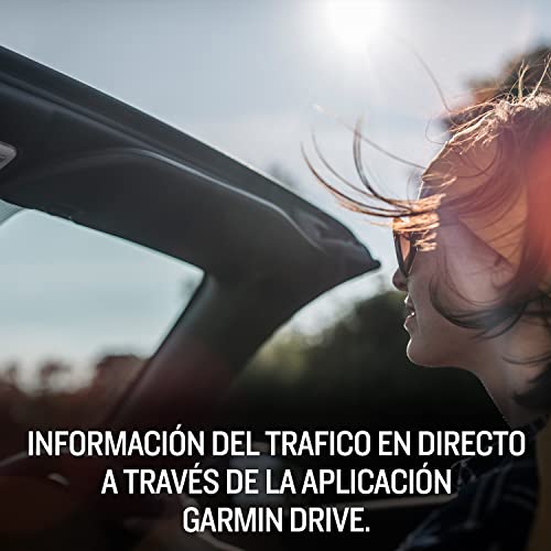 Garmin DriveSmart 66 EU MT-S, navegador GPS para coche de 6" con mapas de toda Europa de por vida y tráfico en directo