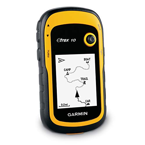 Garmin Etrex 10 - GPS portátil con Pantalla transflectiva Monocromo de 2,2 Pulgadas (Reacondicionado)