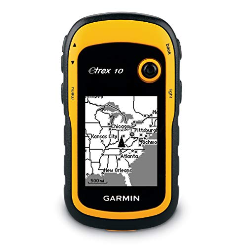 Garmin Etrex 10 - GPS portátil con Pantalla transflectiva Monocromo de 2,2 Pulgadas (Reacondicionado)