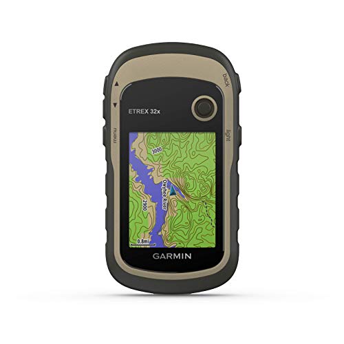Garmin ETREX 32x GPS de Mano con Pantalla Color de 2.2” y Mapa TopoActive preinstalado