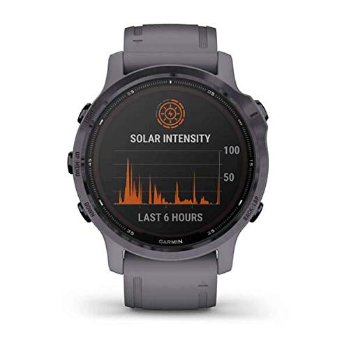 Garmin fēnix 6S Pro Solar, Reloj GPS Multideporte con energía Solar, características y Datos de Entrenamiento avanzado 010-02409-15