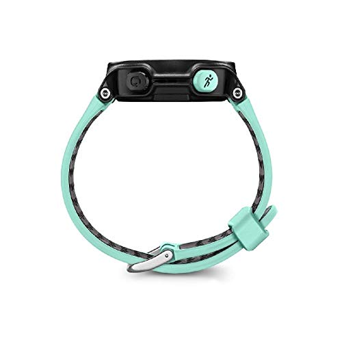 Garmin Forerunner 235 - Reloj con pulsómetro en la muñeca, unisex, color eléctrico Negro y Azul Hielo, talla única