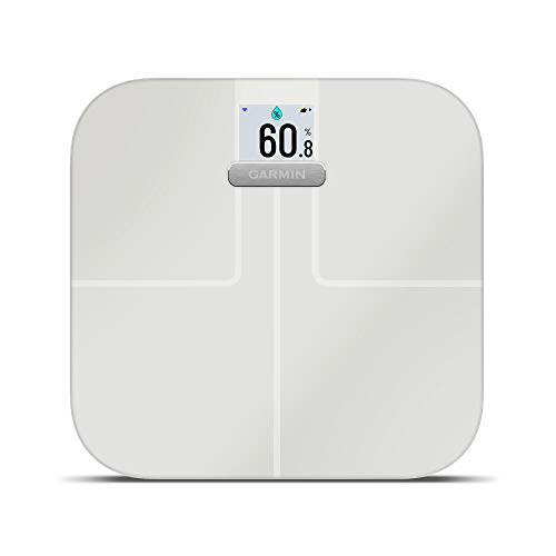 Garmin Index S2 - Báscula de baño Inteligente, Wi-Fi, Blanca