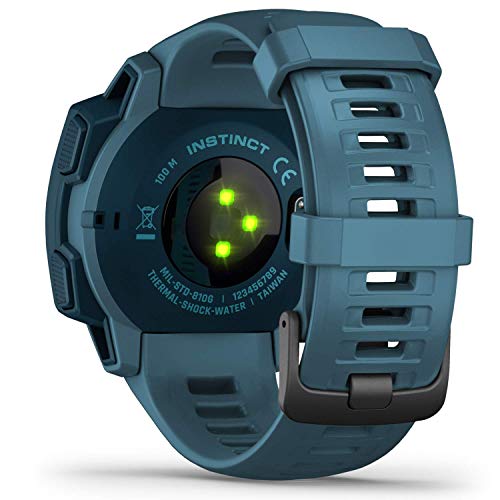 Garmin Instinct - Reloj resistente con GPS, Azul