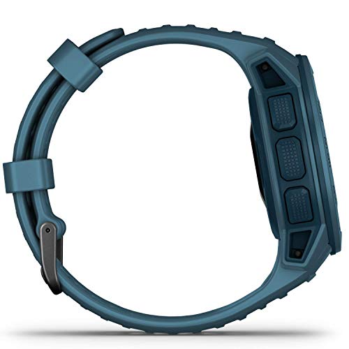 Garmin Instinct - Reloj resistente con GPS, Azul