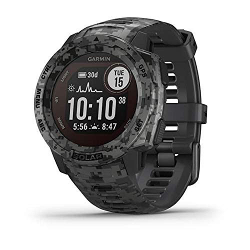 Garmin Instinct Solar GPS Smartwatch Camo Edition(010-02293-15) w/ 2X Screen Protectors