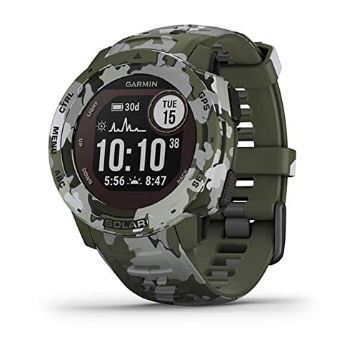 Garmin Instinct Solar GPS Smartwatch Camo Edition(010-02293-16) w/ 2X Screen Protectors