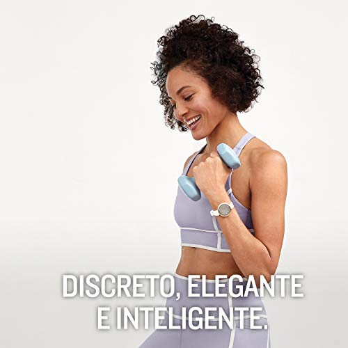 Garmin Lily Sport Reloj Inteligente, Blanco Light Gold, No Aplica