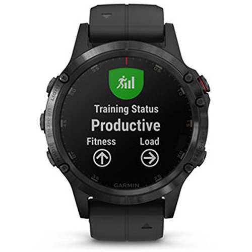 Garmin Reloj Smartwatch Fenix ​​5 Plus para unisex-adulto TU Negro