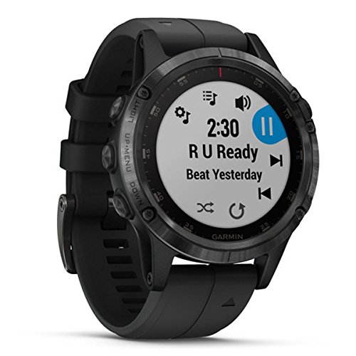 Garmin Reloj Smartwatch Fenix ​​5 Plus para unisex-adulto TU Negro