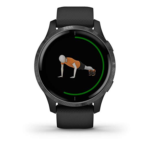 Garmin Venu- Reloj inteligente, color negro