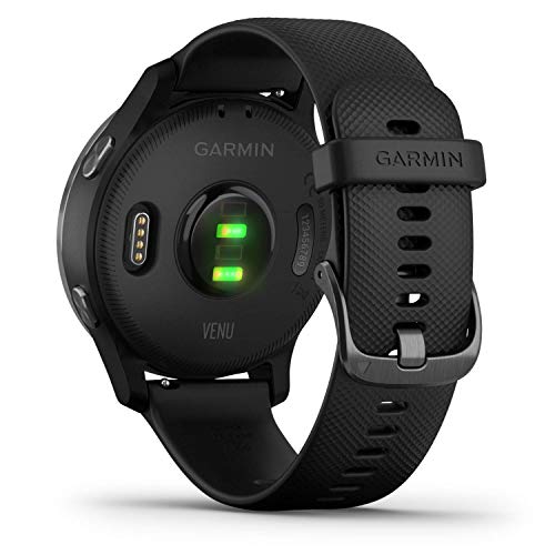 Garmin Venu- Reloj inteligente, color negro