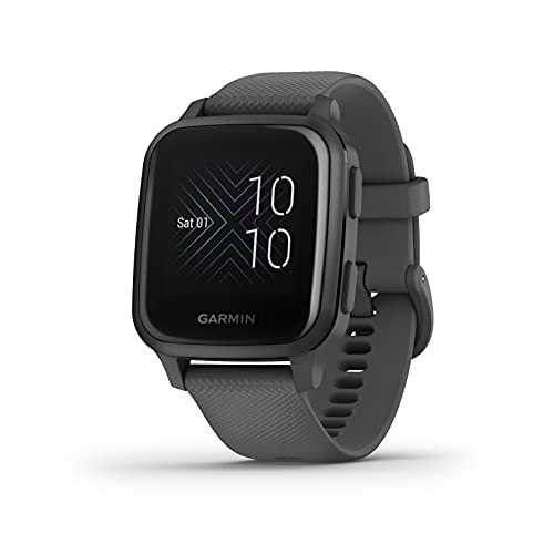 Garmin Venu Sq, Reloj Inteligente con GPS, Gris