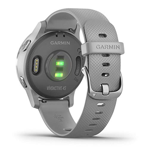 Garmin Vívoactive 4S - Reloj Inteligente con GPS y Funciones de Control de la Salud Durante Todo el día, Color Gris (Reacondicionado)