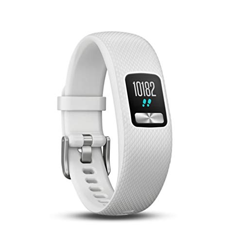 Garmin Vivofit 4 - Reloj Fitness Rastreador, Unisex, Blanco, S/M