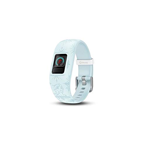 Garmin Vivofit Jr. 2 Disney Frozen 2 Elsa - Pulsera de Actividad para Niños, Ajustable, Azul Claro