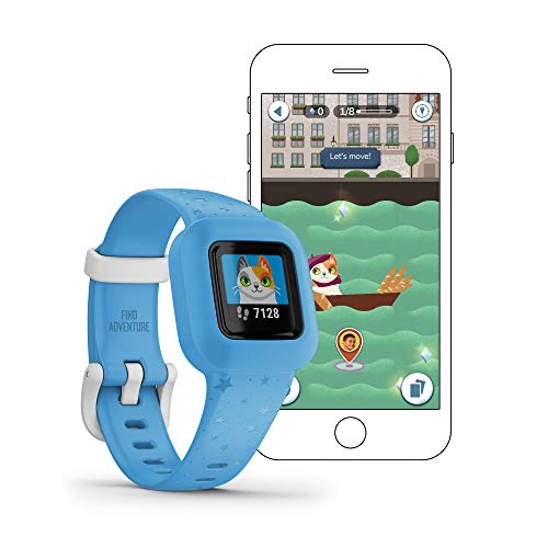 Garmin vivofit jr. 3 - Monitor de actividad para niños, Estrellas Azules