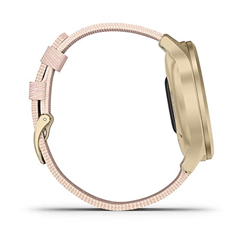 Garmin VIVOMOVE 3 Style JASNOZÅ‚OTY, RóżOWY PASEK