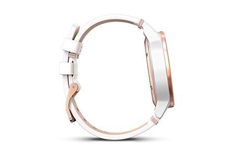Garmin vívomove Classic - Rose Gold-Tone with Leather Band