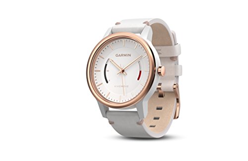 Garmin vívomove Classic - Rose Gold-Tone with Leather Band