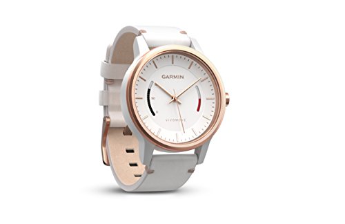 Garmin vívomove Classic - Rose Gold-Tone with Leather Band