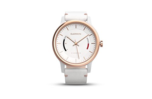Garmin vívomove Classic - Rose Gold-Tone with Leather Band