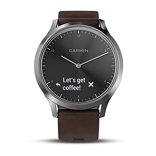 Garmin Vivomove HR Premium Monitor Actividad, Plata, Sin Especificar