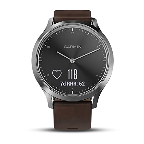 Garmin Vivomove HR Premium Monitor Actividad, Plata, Sin Especificar