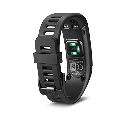 Garmin VivoSmart actividad Tracker con base de notificación inteligente y la muñeca Monitor de frecuencia cardiaca, 0.44, color negro (Reacondicionado)