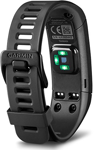 Garmin Vivosmart HR Fitness Band con Pantalla Touch, Smart Notification y Seguimiento cardiaco de muñeca (Reacondicionado Certificado)