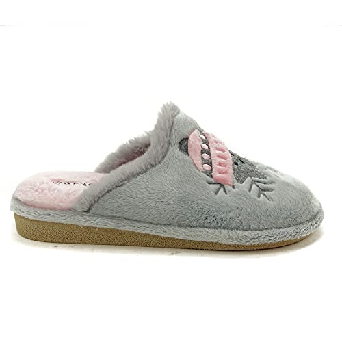 GARZON - Zapatilla CASA P471.275 para: Mujer Color: Gris Talla: 35