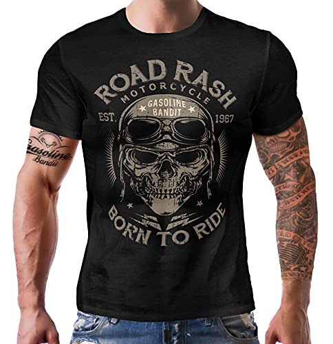 Gasoline Bandit Original Biker Racer Camiseta: Road Rash-XXL