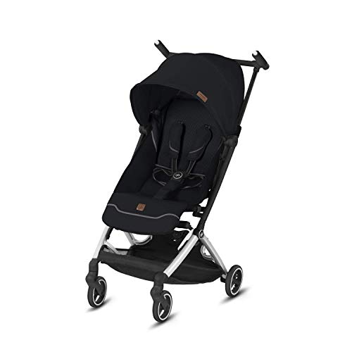 Gb Gold, Silla de paseo ligera y compacta, Pockit+ All-City, Negro (Velvet Black)