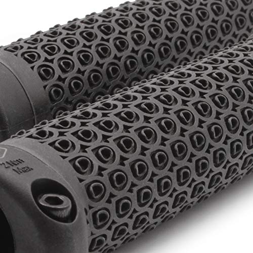 GD Grip Division ® Puños para manillar de bicicleta MTB con bloqueo de bloqueo, color negro