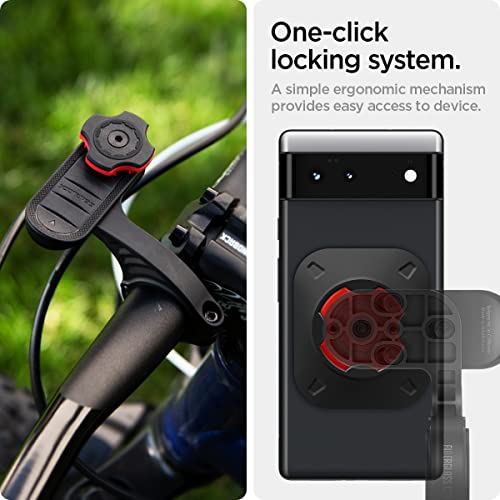 Gearlock - Soporte para Manillar de Bicicleta con diseño aerodinámico para un Rendimiento óptimo y un ángulo de visión óptimo (2019).