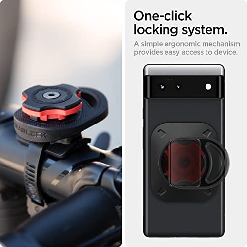 Gearlock, Soporte para Manillar de Bicicleta con diseño aerodinámico y solución de Montaje Sencilla y Segura con una Sola Mano para un Rendimiento óptimo y un ángulo de visión óptimo (2019).