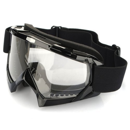 Gearmax® Motocross Vidrios a Prueba de Viento Transparente UV Goggle Prueba de Polvo