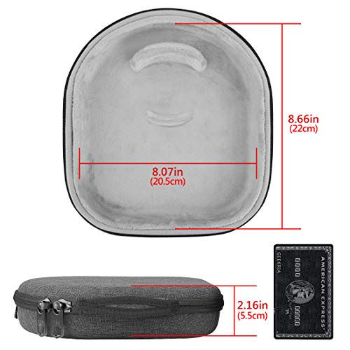 Geekria Funda para Auriculares Master & Dynamic MH40, M&D MW65, MW60, MW50+, Estuch Rígido de Transporte, Viaje Bolsa