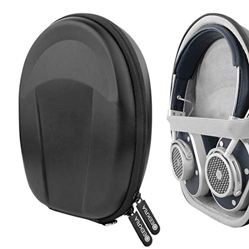 Geekria Funda para Auriculares Master & Dynamic MH40, MW65, MW60, M&D MW50+, Estuch Rígido de Transporte, Viaje Bolsa